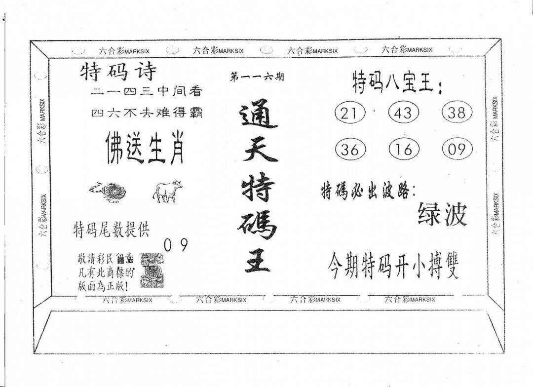 澳彩图库 2026 通天特码王